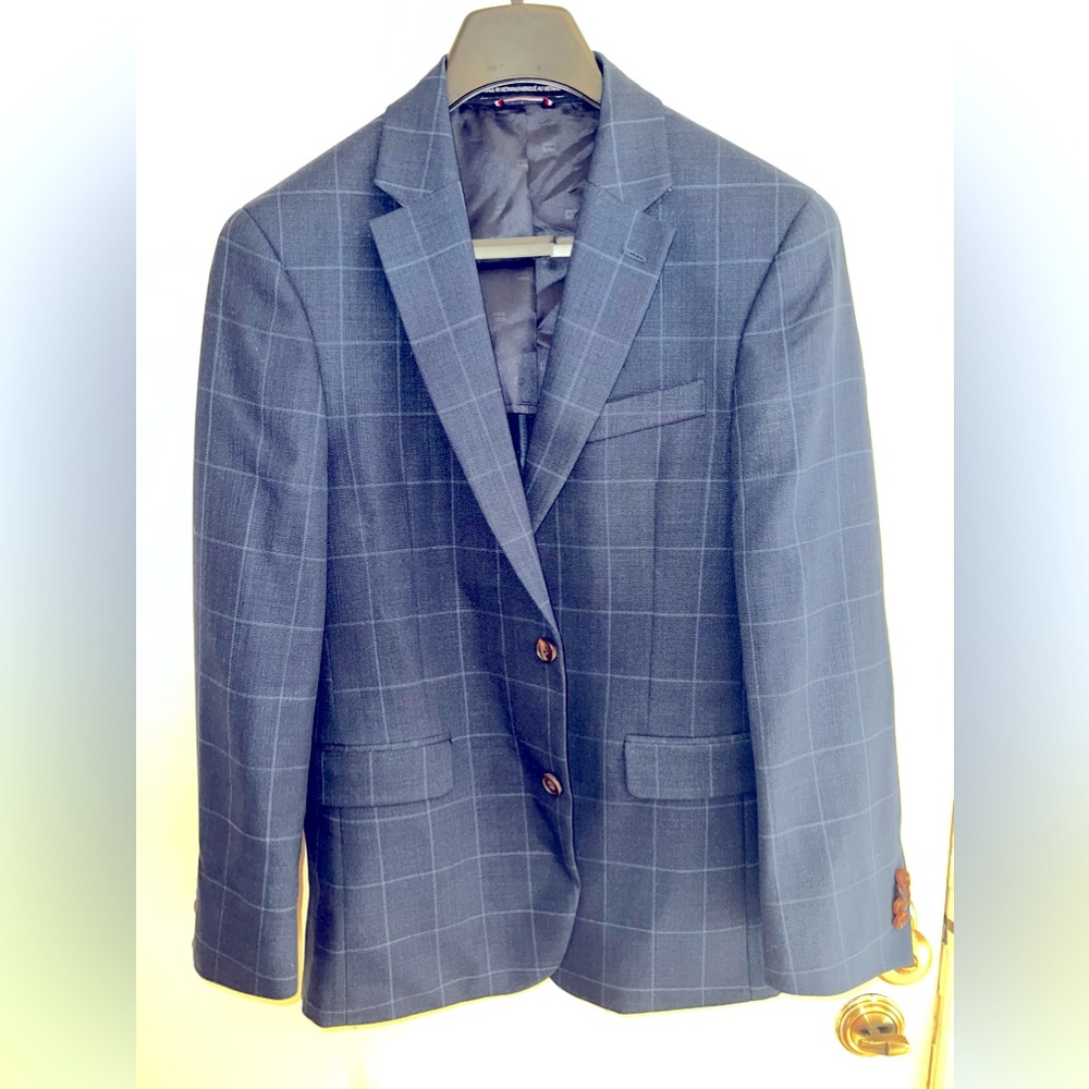 Tommy Hilfiger Navy Slim Fit Blazer